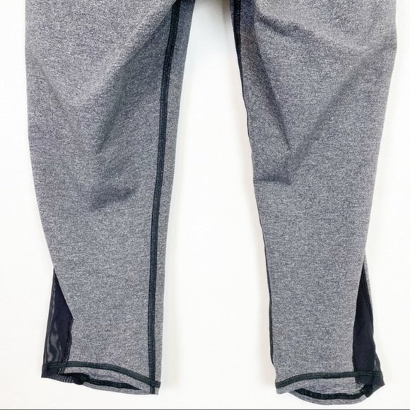 Lululemon | Train Times Crop 17" Heathered Black Size 6 - Picture 10 of 13